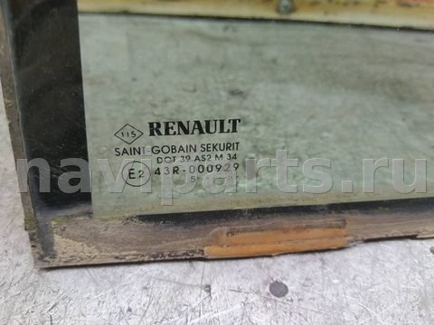 Стекло двери задней левой Renault Espace, 2002 г., арт. 115092, фото 2