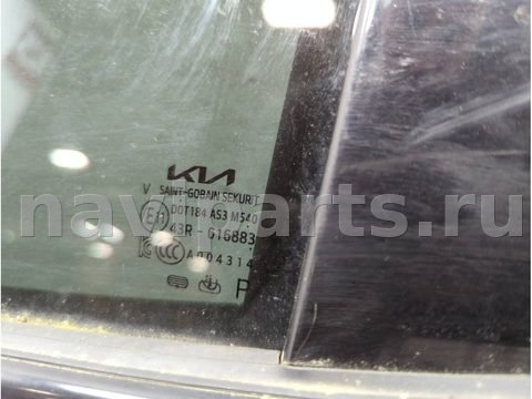 Стекло двери задней левой Kia EV6, 2023 г., OEM 83410CV020, арт. 11789992, фото 3