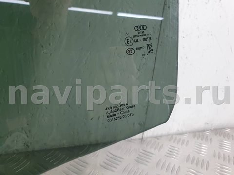 Стекло двери задней левой Audi A6, 2019 г., OEM 4K9845205A, арт. 11902, фото 2