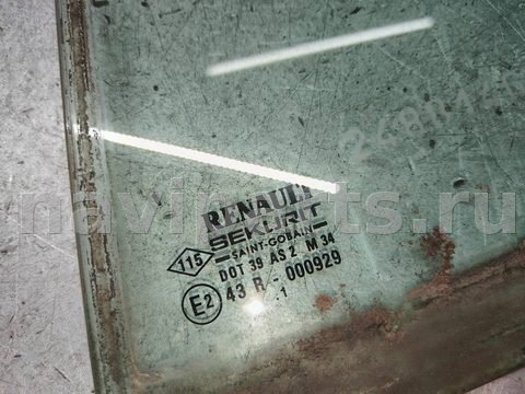 Стекло двери задней левой Renault Laguna, 2001 г., арт. 128231, фото 2