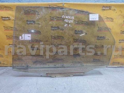 Стекло двери задней левой Toyota Corolla E110 рестайлинг, 1999 г., арт. 136437