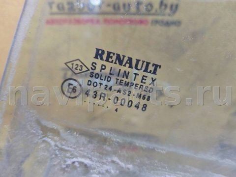 Стекло двери задней левой Renault Scenic, 2003 г., арт. 142581, фото 2