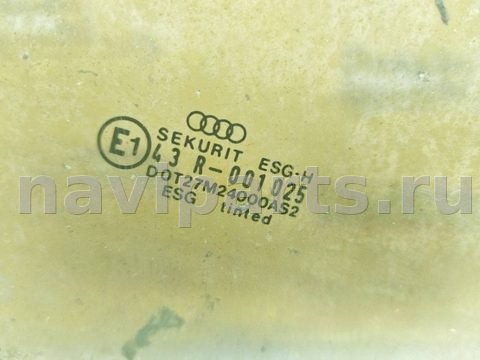 Стекло двери задней левой Audi 80 B4/8C, 1991 г., арт. 148715, фото 2