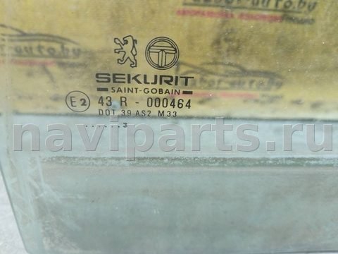 Стекло двери задней левой Peugeot 306, 1993 г., арт. 149633, фото 2