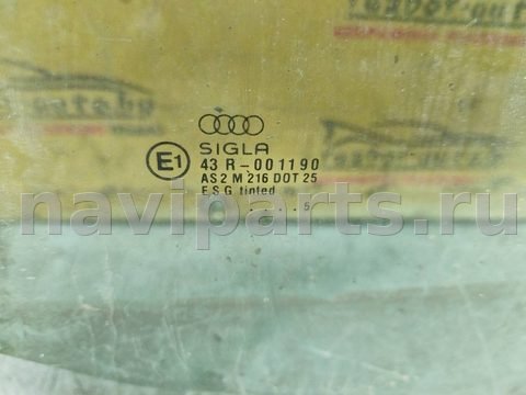 Стекло двери задней левой Audi A4 B5, 1994 г., арт. 150817, фото 2