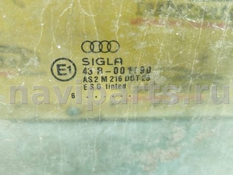 Стекло двери задней левой Audi A4 B5 рестайлинг, 1999 г., арт. 150831, фото 2