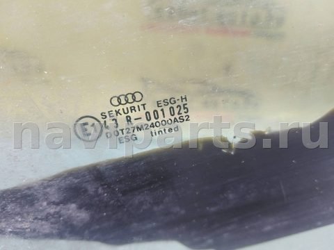 Стекло двери задней левой Audi 80 B3/8A, 1986 г., арт. 150842, фото 2