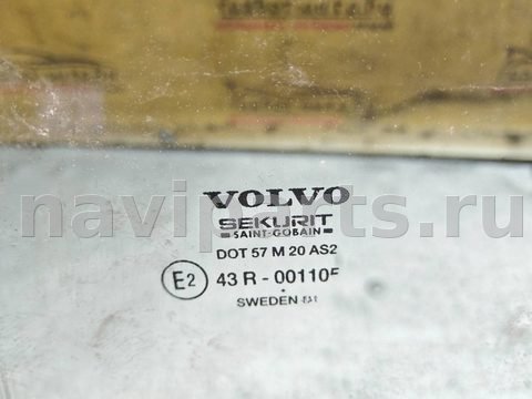 Стекло двери задней левой Volvo S60, 2000 г., арт. 152314, фото 2