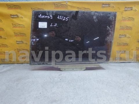 Стекло двери задней левой Toyota Avensis рестайлинг, 2006 г., арт. 156072