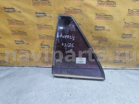 Стекло двери задней левой Toyota Avensis рестайлинг, 2006 г., арт. 156073