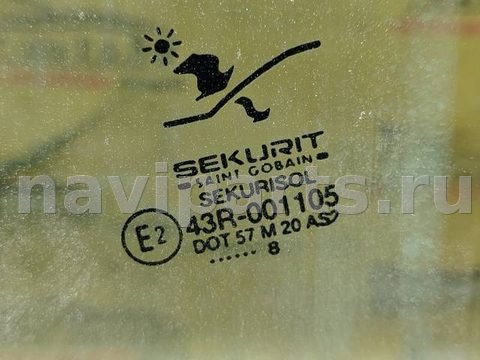 Стекло двери задней левой Saab 9-5, 1997 г., OEM 43r001105, арт. 171487, фото 2