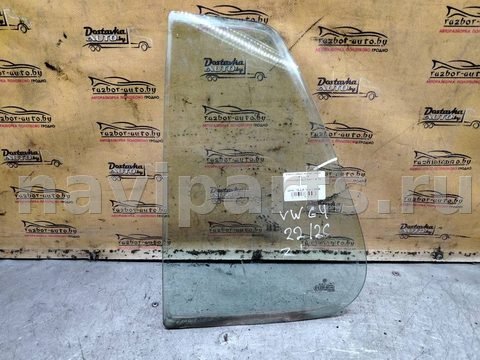 Стекло двери задней левой Volkswagen Golf, 1997 г., OEM 43r001057, арт. 182861