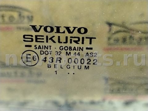 Стекло двери задней левой Volvo V40 рестайлинг, 2000 г., OEM 43r00022, арт. 190341, фото 2