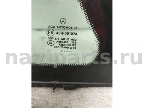 Стекло двери задней левой Mercedes ML W166, 2013 г., OEM 43R001074, арт. 20572, фото 2