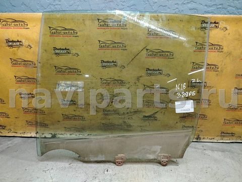 Стекло двери задней левой Nissan Almera N16, 2000 г., OEM 43r001582, арт. 208297