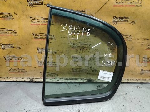 Стекло двери задней левой Nissan Almera N16, 2000 г., OEM 43r007022, арт. 208298