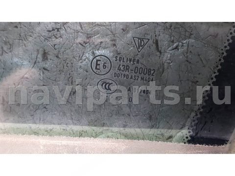 Стекло двери задней левой Porsche Panamera, 2011 г., OEM 97054451100, арт. 21245880, фото 2
