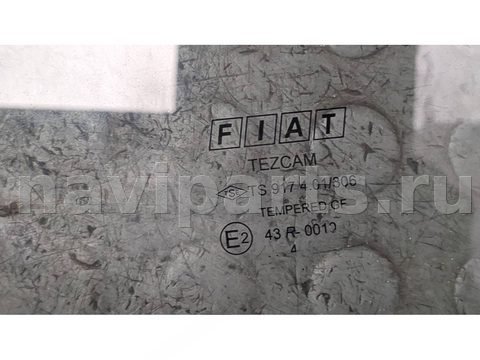 Стекло двери задней левой Fiat Doblo I, 2000 г., OEM 51848666, арт. 21369604, фото 2