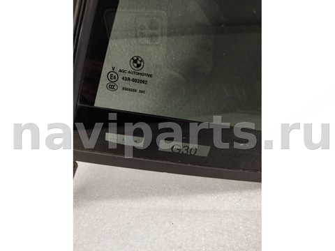 Стекло двери задней левой BMW 5 G30/G31, 2018 г., арт. 23308, фото 2
