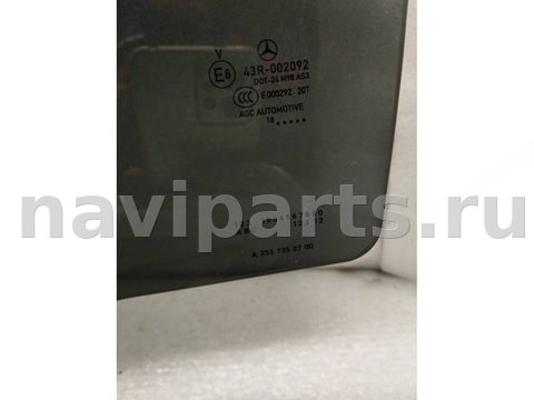Стекло двери задней левой Mercedes GLC Coupe C253, 2018 г., OEM A2537352700, арт. 23710, фото 5
