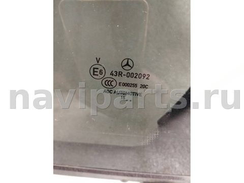 Стекло двери задней левой Mercedes C W205, 2016 г., OEM A2057300755, арт. 25248, фото 2