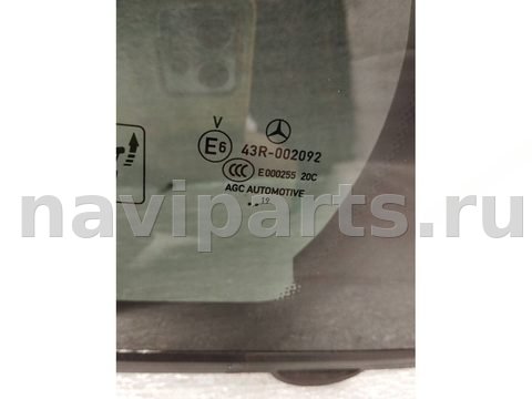 Стекло двери задней левой Mercedes C W205, 2016 г., OEM A2057300055, арт. 26158, фото 2