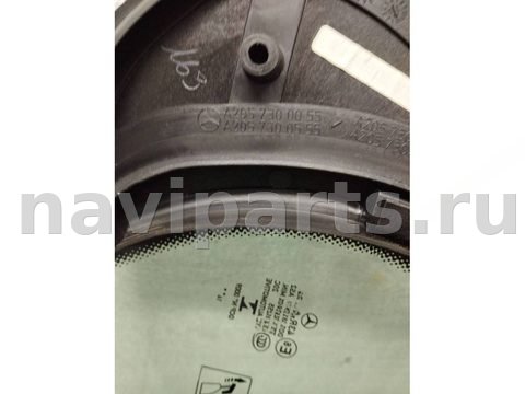 Стекло двери задней левой Mercedes C W205, 2016 г., OEM A2057300055, арт. 26464, фото 4