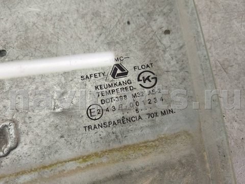 Стекло двери задней левой Hyundai Lantra J2, 1995 г., арт. 30226, фото 2
