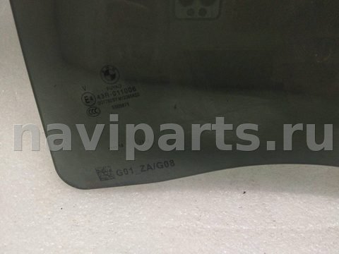 Стекло двери задней левой BMW X3 G01, 2019 г., арт. 31146, фото 4
