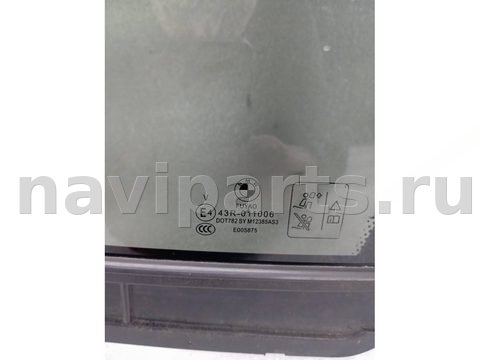 Стекло двери задней левой BMW X3 G01, 2019 г., OEM 741005512, арт. 31172, фото 3