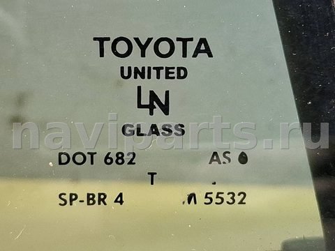 Стекло двери задней левой Toyota RAV4, 2009 г., арт. 316259, фото 7