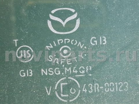 Стекло двери задней левой Mazda 6, 2011 г., OEM 43R003021, арт. 322507, фото 4