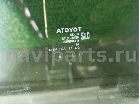 Стекло двери задней левой Toyota Sienna, 2008 г., арт. 325593, фото 5