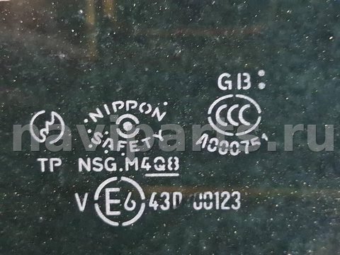 Стекло двери задней левой Mazda 6, 2006 г., OEM E643R00123, арт. 327007, фото 4