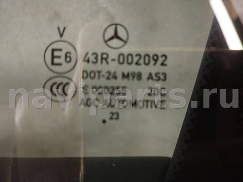 Стекло двери задней левой Mercedes GLC X254, 2023 г., арт. 34152.2, фото 3