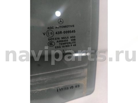 Стекло двери задней левой Mercedes GLE W166, 2017 г., OEM A00645030B, арт. 35332, фото 2