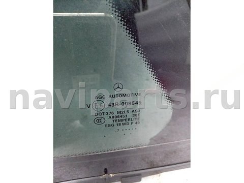 Стекло двери задней левой Mercedes GLE W166, 2017 г., OEM A00645130E, арт. 35333, фото 2