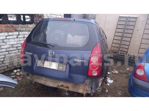 Стекло двери задней левой Mazda Premacy рестайлинг, 2001 г., арт. 45109