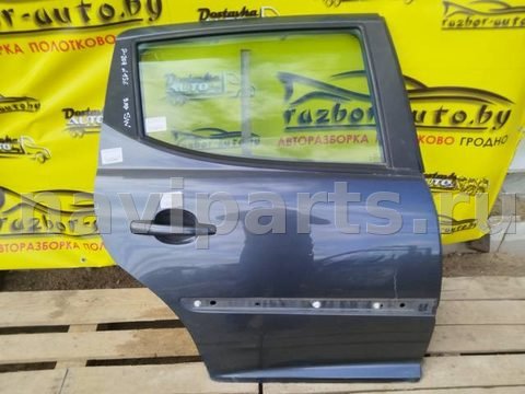 Стекло двери задней левой Peugeot 207, 2006 г., арт. 70820