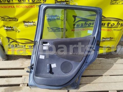 Стекло двери задней левой Peugeot 207, 2006 г., арт. 70820, фото 4