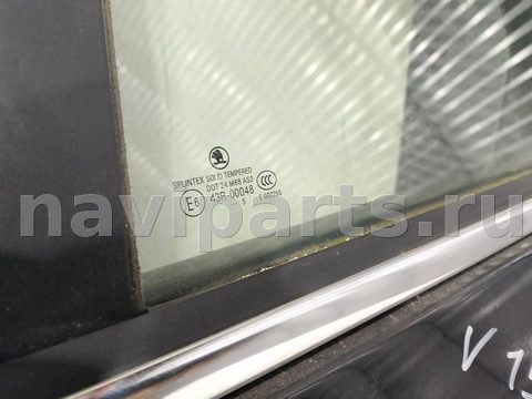 Стекло двери задней левой Skoda Superb, 2003 г., арт. 92770846