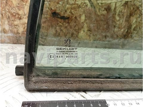 Стекло двери задней левой Peugeot 406, 2002 г., арт. A27340, фото 2