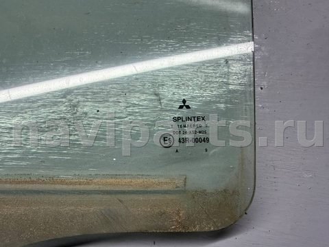 Стекло двери задней левой Mitsubishi Space Star, 1999 г., OEM MR135731, арт. B102558124, фото 2
