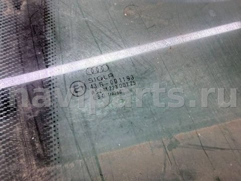 Стекло двери задней левой Audi A6 C4 (S6,RS6), 1995 г., арт. B111541590, фото 2
