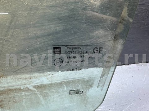 Стекло двери задней левой Opel Omega B, 1995 г., арт. B112014903, фото 2