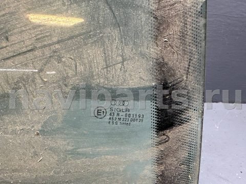 Стекло двери задней левой Audi A6 C4 (S6,RS6), 1991 г., арт. B112015179, фото 3