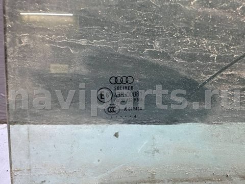 Стекло двери задней левой Audi A6 C5 (S6,RS6), 2002 г., арт. B112015205, фото 2