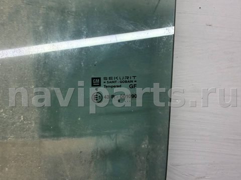 Стекло двери задней левой Opel Zafira A, 1999 г., арт. B113539117, фото 2