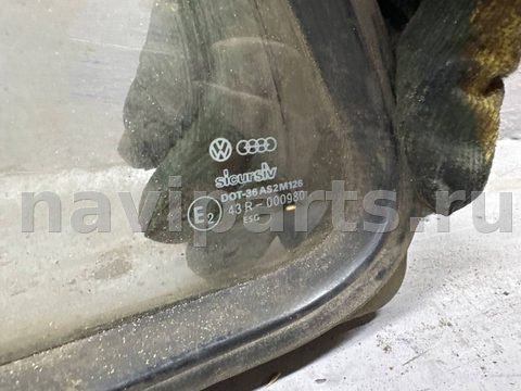 Стекло двери задней левой Volkswagen Golf, 1990 г., OEM 193845215, арт. B113599975, фото 2