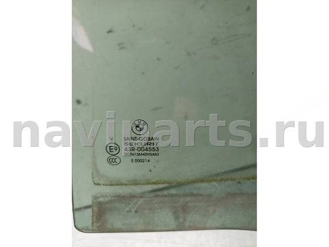 Стекло двери задней левой BMW X5 E53, 2006 г., OEM 51348249928, арт. B119-46, фото 2